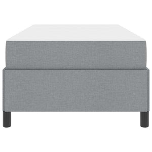 Bäddfjäder Ljusgrå 100 x 200 cm tyg