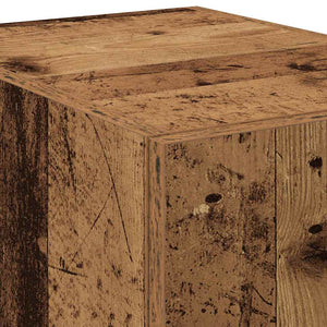 Skåp 2 pcs Gammalt trä 40 x 42,5 x 185 cm