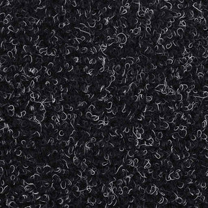 Trappmattor självhäftande 30 st 56x17x3 cm svarta halvrunda