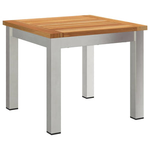 Solstol 3 pcs Brun Massivt teakträ