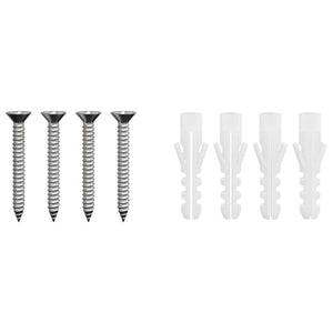 Skorstenhuvud Förlängning Silver 24 x 24 x 50 cm Rostfritt stål