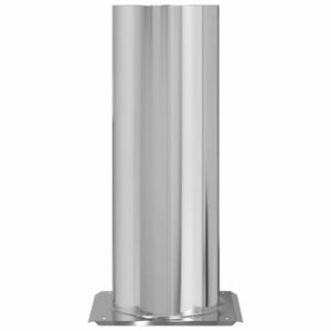Skorstenhuvud Förlängning Silver 29 x 29 x 50 cm Rostfritt stål