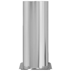 Skorstenhuvud Förlängning Silver 31 x 31 x 50 cm Rostfritt stål