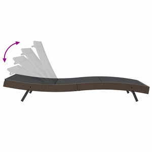 Solstol Reclining 197 x 70 x 82 cm konstrotting