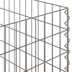 Fyrkantig Komposter 50 x 50 x 50 cm Järn