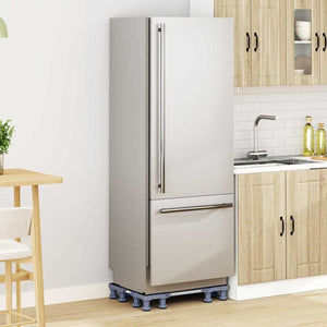 Tvättmaskinsockel Grå 67 x 67 x 12 cm Rostfritt stål