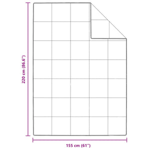 Vinter Täcke med kudde 2 pcs Vit Dunfjäder