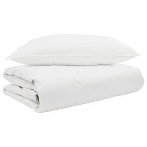 Sommar Duvet med kudde 2 pcs Vit Dunfjäder