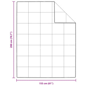 Vinter Täcke med kudde 2 pcs Vit Dunfjäder