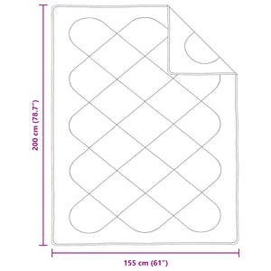 Täckeset med kudde 2 pcs Vit Mikrofiber