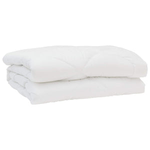 Sommar Duvet med kudde 3 pcs Vit Mikrofiber