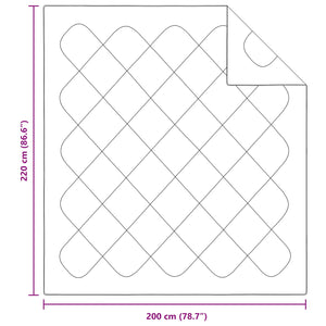 Duntäcke med Kuddar 3 pcs Vit Mikrofiber och Dunfjäder