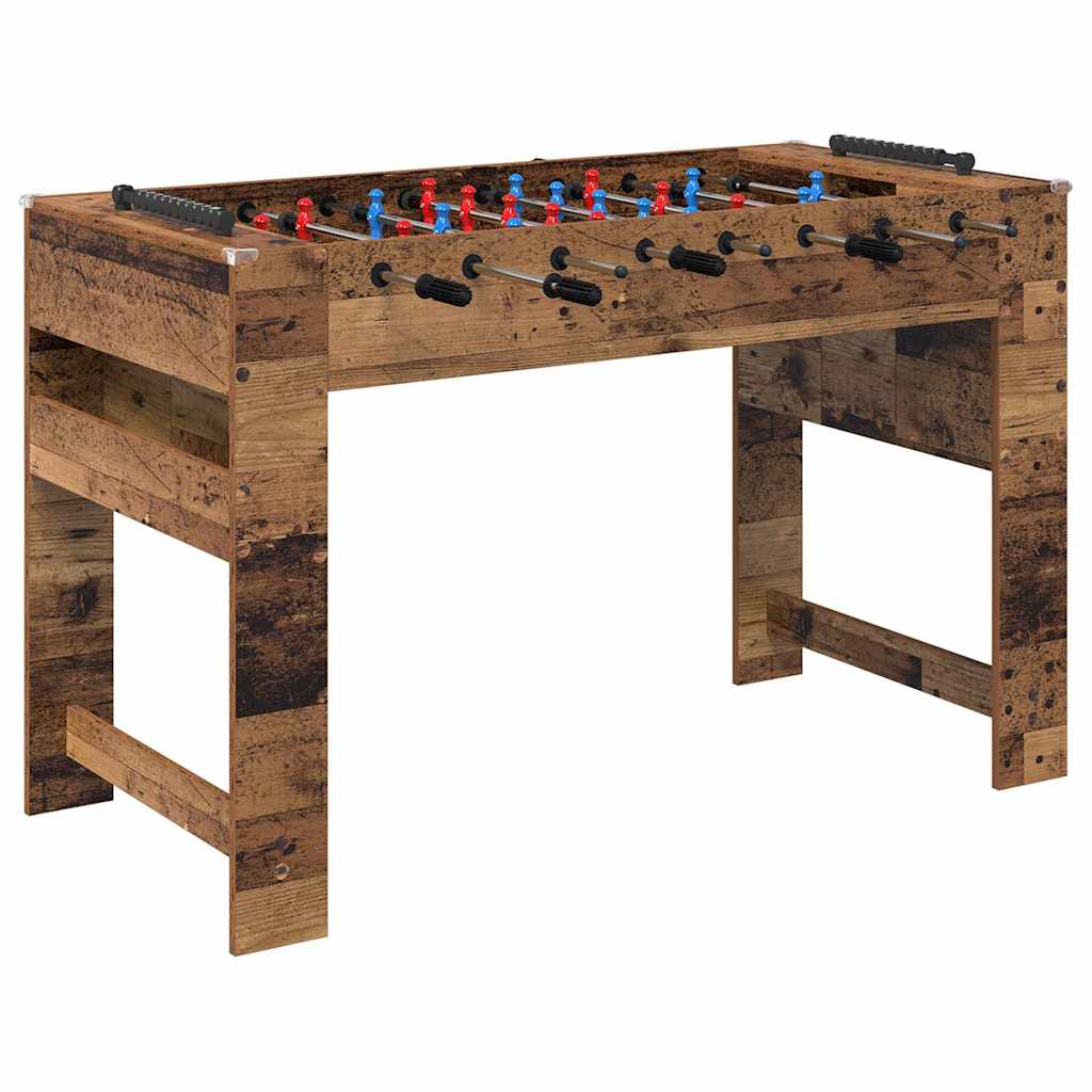 Foosballbord Gammalt trä 125 x 60,5 x 80 cm Konstruerat trä