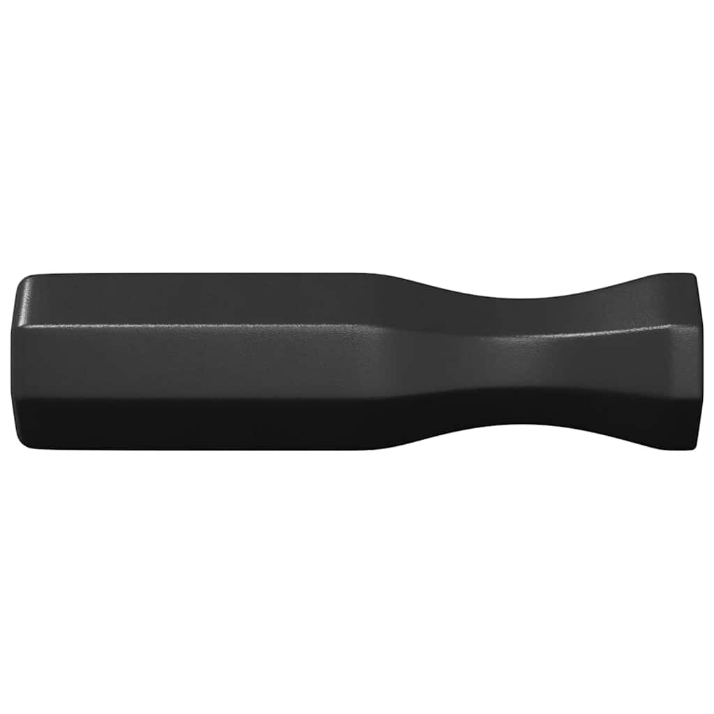 Fotboll Bord Handtag 10 pcs Svart 3,1 x 3,1 x 17,8 cm Plast