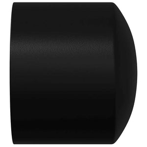 Fotbollsbordets Ändkåpor 10 pcs Svart 1,9 x 1,9 x 1,6 cm Plast