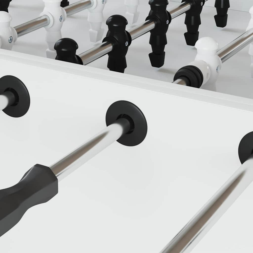 Foosball Bord Lager 10 st Svart 5 x 5 x 2,8 cm PP