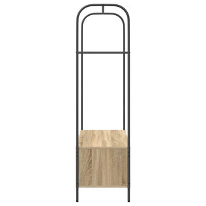 Klädhängare Brun Ek 100 x 44 x 160 cm Konstruerat trä