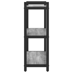 Hyllsystem Grå sonoma 60 x 30 x 85 cm Konstruerat trä