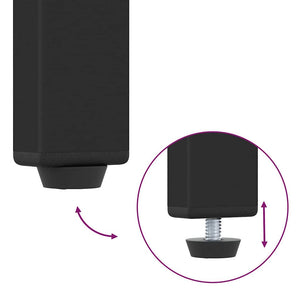 Hyllsystem Rökt ek 80 x 30 x 155 cm Konstruerat trä