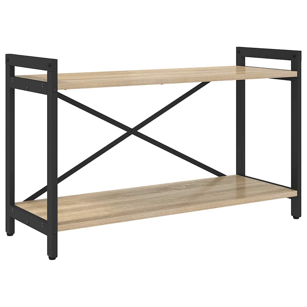 Hyllsystem 80 x 30 x 50 cm Konstruerat trä Sonoma-ek