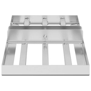 Ersättningshuvud för trädgårdshacka Silver Rostfritt stål