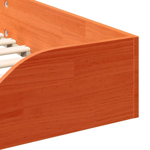 Sängram Vaxbrun 100 x 200 cm Massiv furu