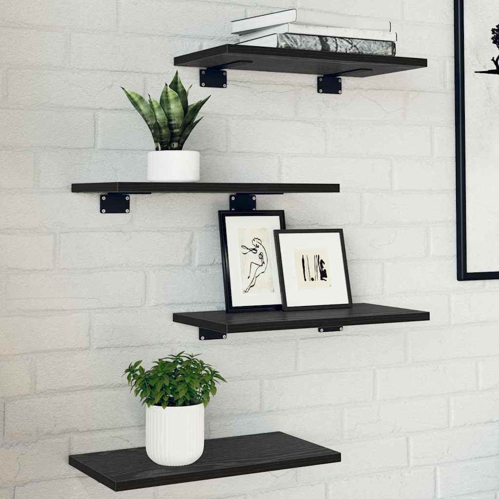 Bokhylla Bräda 3 nivåer 4 st 40 x 20 x 1,5 cm Konstruerat trä