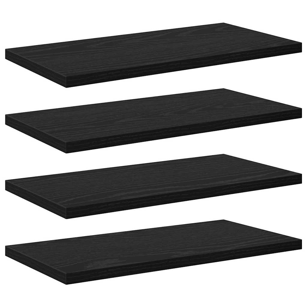 Bokhylla Bräda 3 nivåer 4 st 40 x 20 x 1,5 cm Konstruerat trä