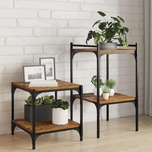 Bokhylla Bräda 4 pcs Brun 40 x 40 x 1.5 cm Konstruerat trä