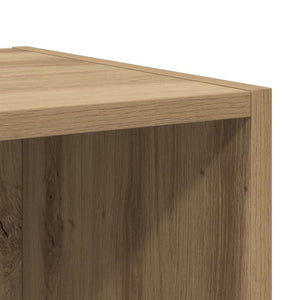 TV-bänkset Artisan Ek 37 x 37 x 72 cm Konstruerat trä