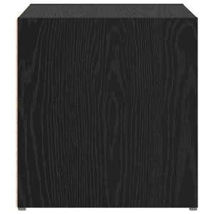 TV-bänkset 2 pcs Svart 37 x 35 x 37,5 cm Konstruerat trä