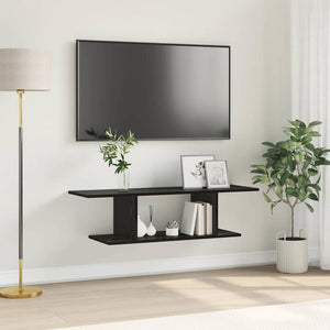 TV-bänkset Svart 103 x 30 x 26,5 cm Konstruerat trä