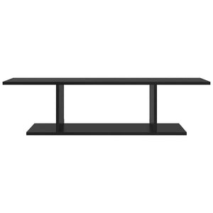 TV-bänkset Svart 103 x 30 x 26,5 cm Konstruerat trä