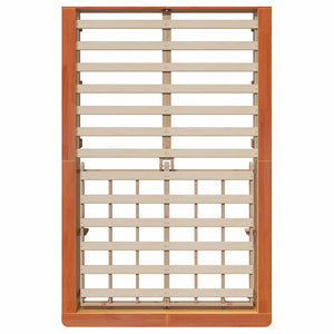 Sängram Vaxbrun 120 x 200 cm Massiv furu