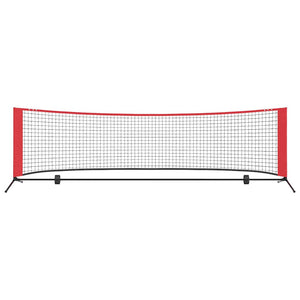 Tennis Nät Svart och röd 301 x 90.5 x 87 cm Polyester