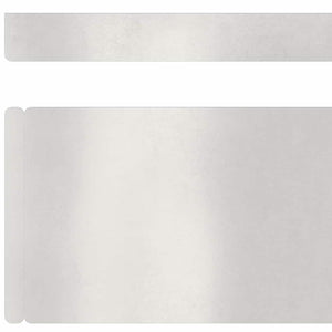 Kant för gräsmatta Silver 450 x 0.05 x 15 cm Rostfritt stål