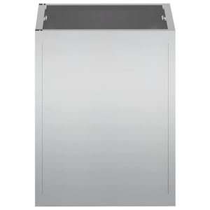 Trädgårdsplanterare Galvaniserat Stål 32 x 32 x 40 cm