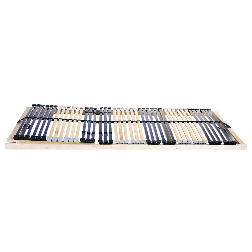 Ribbad sängbotten Brun 90 x 190 cm Massivt bokträ