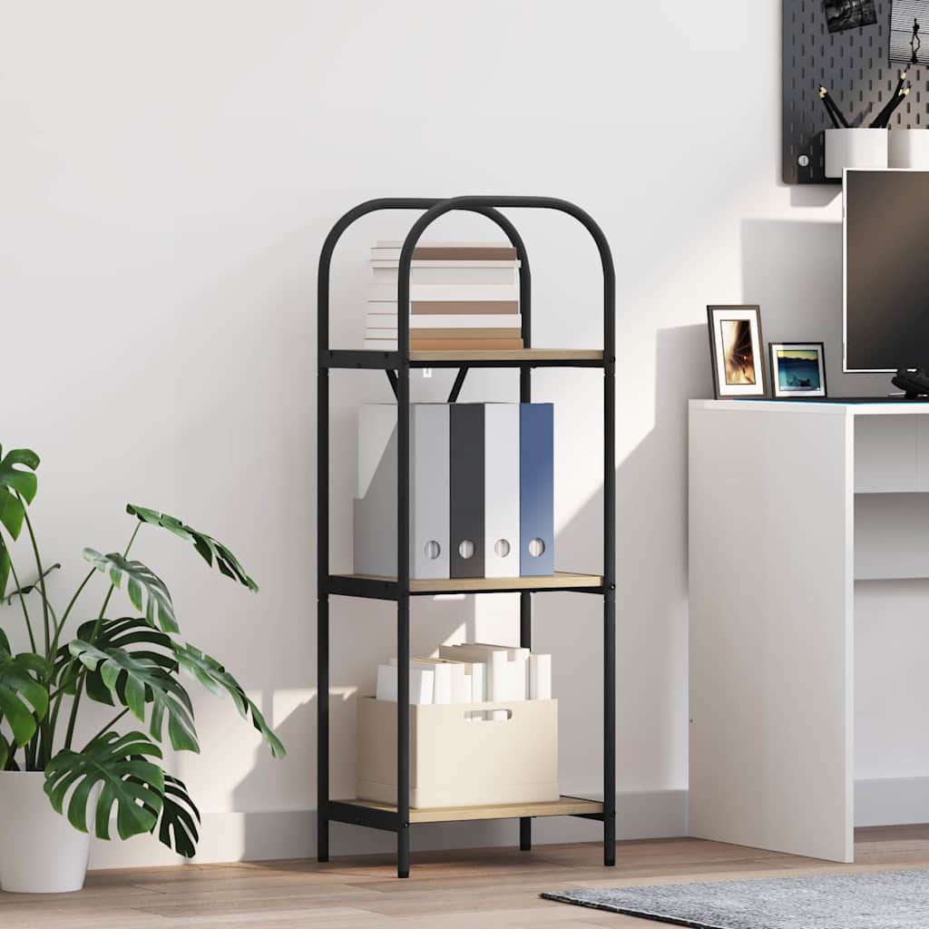 Hyllsystem Sonoma ek 40 x 30 x 109 cm Konstruerat trä