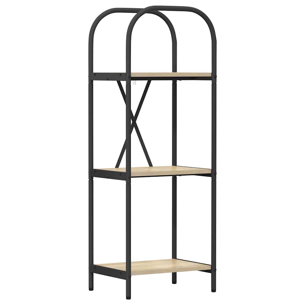 Hyllsystem Sonoma ek 40 x 30 x 109 cm Konstruerat trä