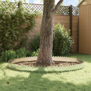 Gräskanter 20 pcs Silver 103 x 0,05 x 22 cm Rostfritt stål