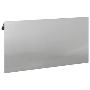 Snigelfence 4 pcs Silver 50 x 3,5 x 25 cm Galvaniserat Stål