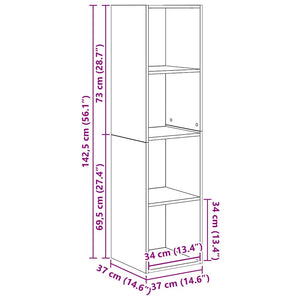 TV-bänkset Väggmonterad 3 pcs Gammalt trä Konstruerat trä