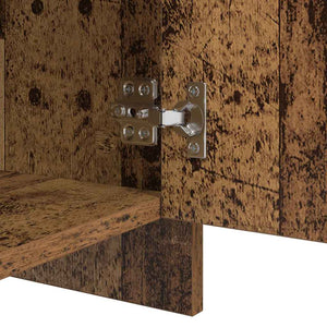 Sideboard 2 pcs Gammalt trä 70 x 41 x 75 cm Konstruerat trä