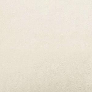 Hörn Sängram med huvudgavel Kräm 90 cm x 190 cm Sammet