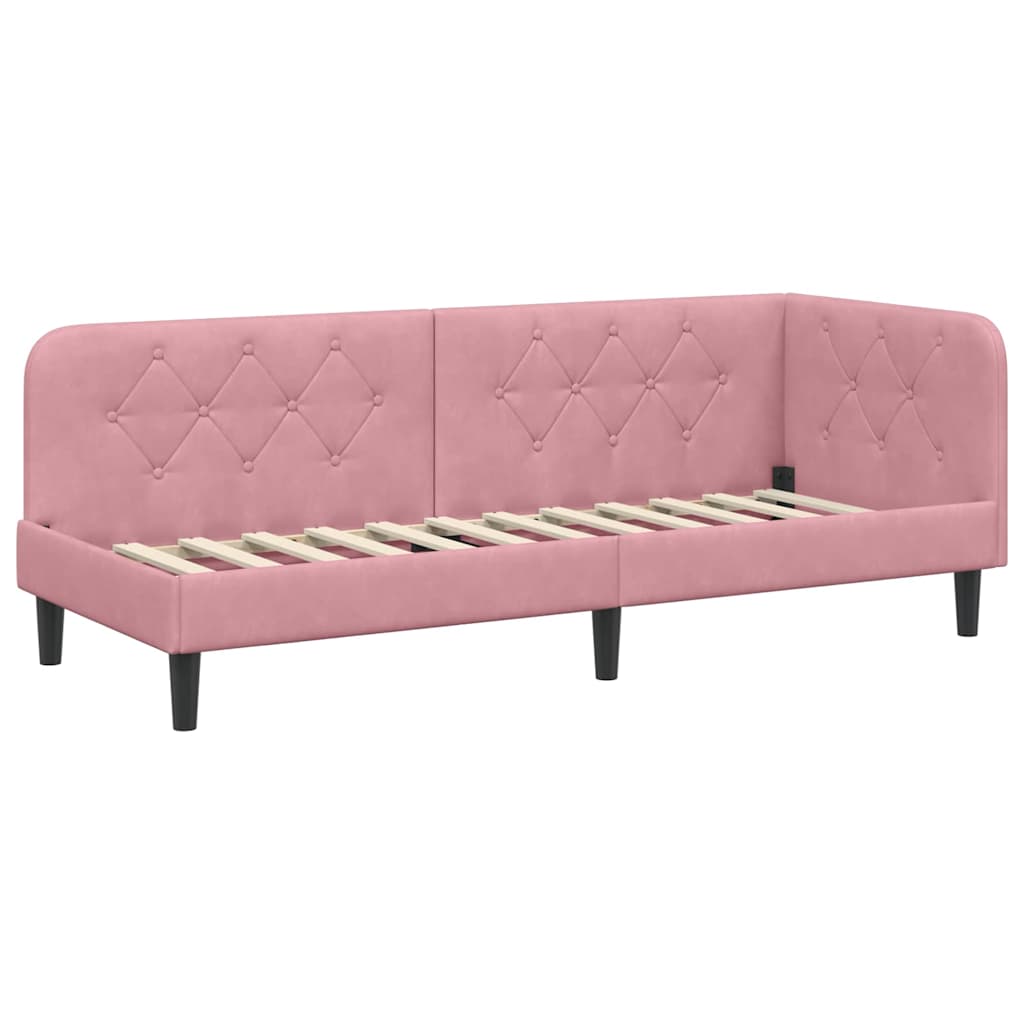 Hörn Sängram Rosa 80 x 200 cm Sammet