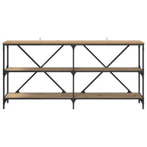 Konsolbord Artisan Ek 160 x 30 x 75 cm Konstruerat trä