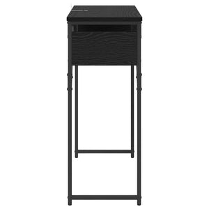 Konsolbord Svart Ek 75x30x75cm Konstruerat trä