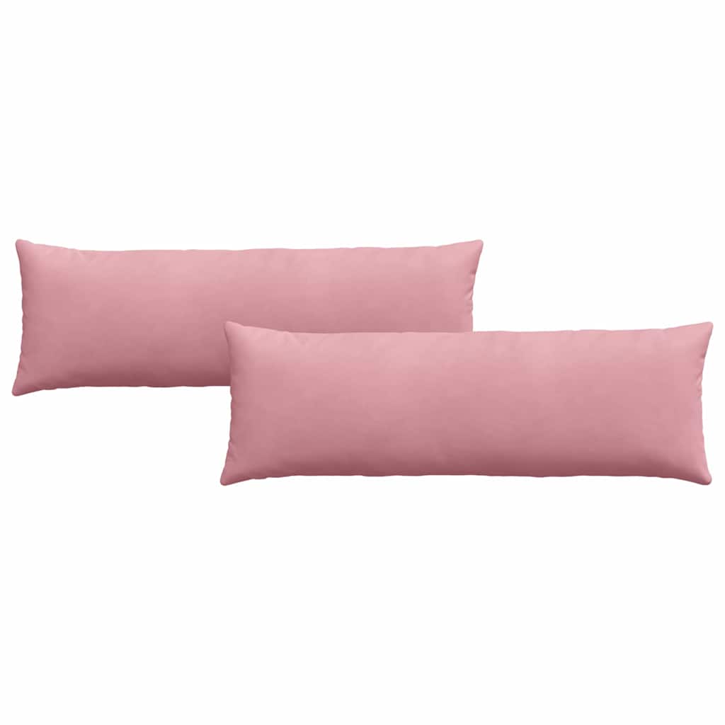Sofakuddar 2 st Rosa 120 x 40 cm Kordread tyg