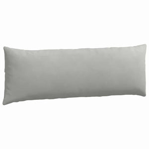 Sofakuddar 2 pcs Ljusgrå 120 x 40 cm tyg